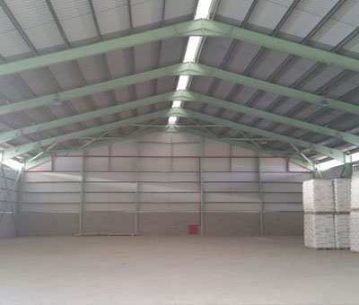 New warehouse at Geri